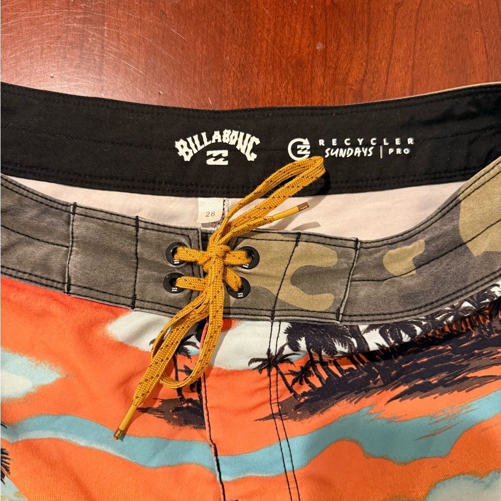Billabong Men's Multicolor Swim Board Shorts